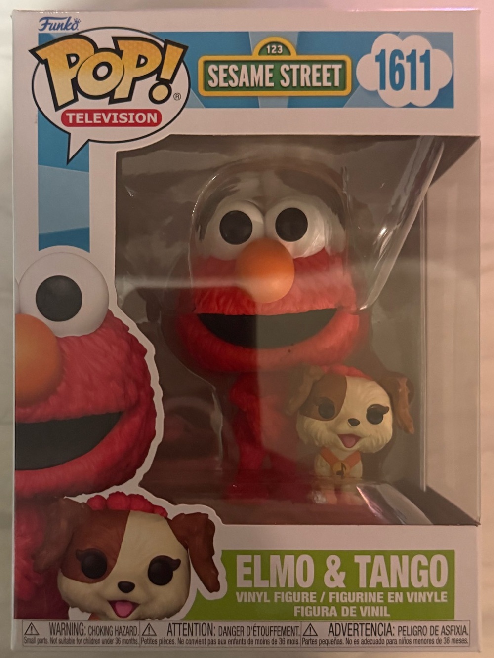 Funko POP! Sesame Street Elmo & Tango Vinyl Figure - Red & Orange